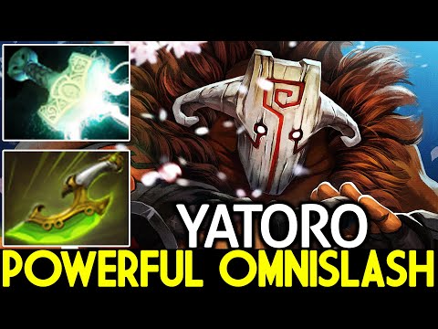 YATORO [Juggernaut] Powerful Omnislash with Swift Blink Dota 2