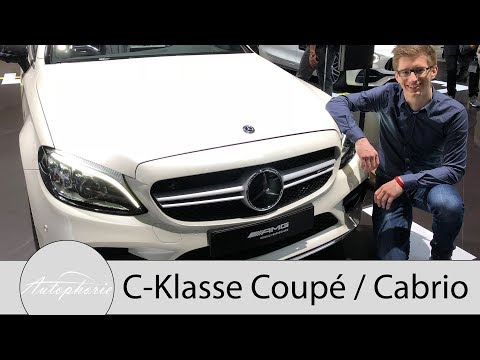 2018 Mercedes-Benz C-Klasse Coupé und Cabriolet / Sitzprobe und Design-Veränderungen - Autophorie
