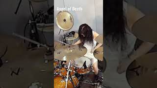 Download lagu @Slayer -Angel of Death @amikim  drum cover mp3