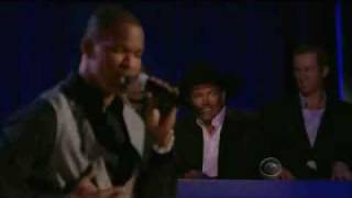 Jamie Foxx Singing at the CBS George Strait Special