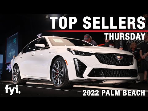 TOP SELLERS - Thursday, April 7, 2022 - BARRETT-JACKSON 2022 PALM BEACH AUCTION