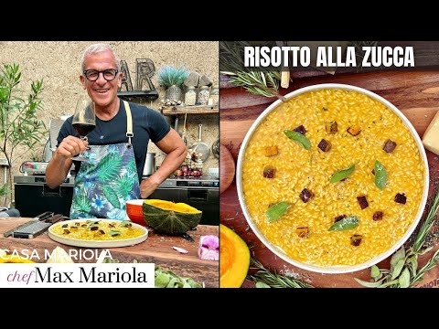 RISOTTO ALLA ZUCCA come non lo hai mai fatto | Ricetta di Chef Max Mariola