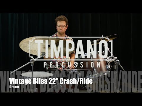 Dream Vintage Bliss 22" Crash/Ride played by Kevin Warren