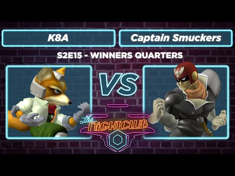 The Nightclub S2E15: Captain Smuckers (Falcon) vs K8A (Fox) - Winners Quarters SSBM