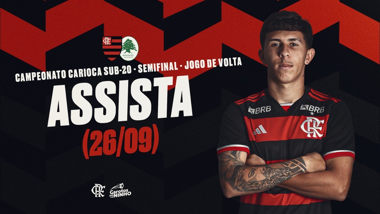 Campeonato Carioca Sub-20 | Flamengo x Boavista - Semifinais Jogo 2 - AO VIVO - 26/09