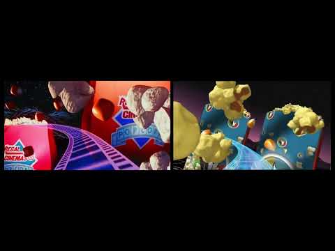 Regal Cinemas Rollercoaster Comparison - 1993 vs 2010