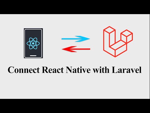 Connect React Native Android Application with Laravel Backend Hindi