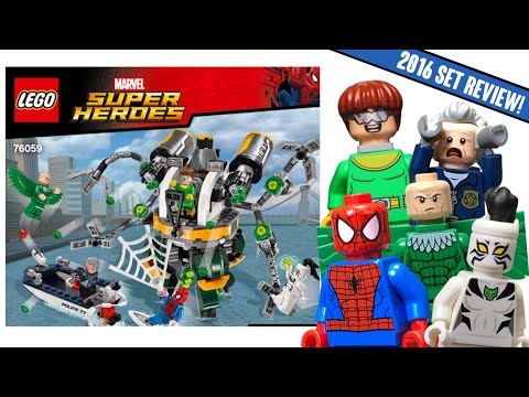LEGO Spider-Man DOC OCK's TENTACLE TRAP Set 76059 Review