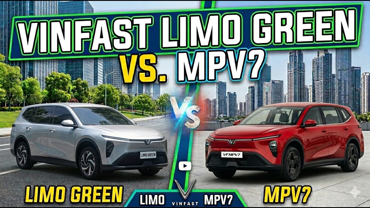The Fleet Master vs. The Family Pro: VinFast Limo Green vs. MPV7