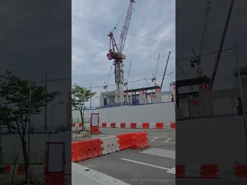 NRD-K2 현장 현재 모습|계속 변하는 삼성 반도체 건설현장