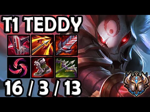 T1 Teddy KALISTA ADC vs SAMIRA - Patch 11.2 Ranked Korea ✅