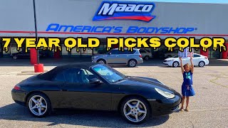 Letting Maaco Repaint My Porsche 911 (My Daughter Picked Whatever Color She Wanted)