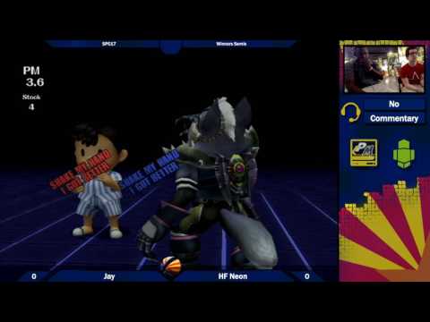SPC17: HF Neon (Wolf) vs Jay (Ness) Winners Semis