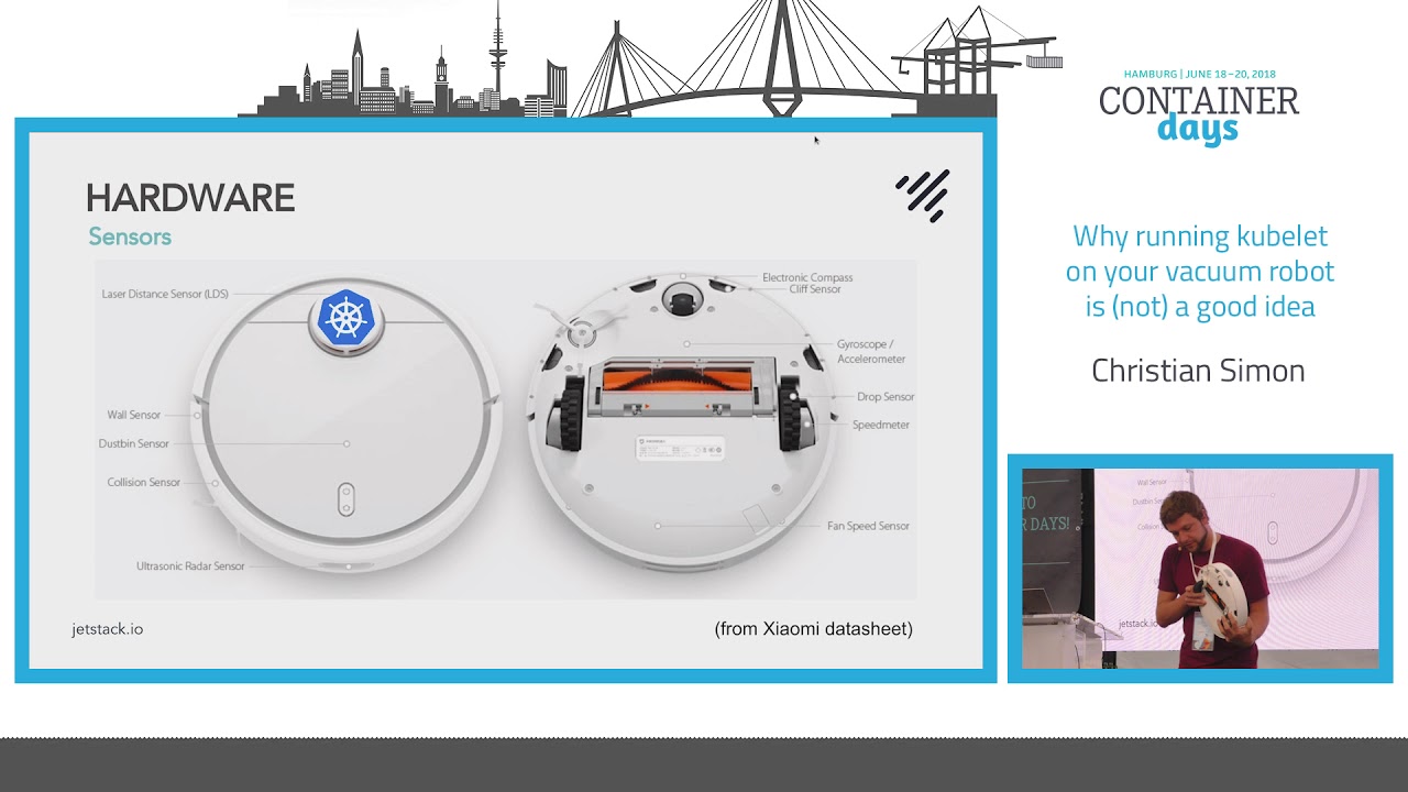 Why running kubelet on your vacuum robot is (not) a good idea - Christian Simon, Jetstack