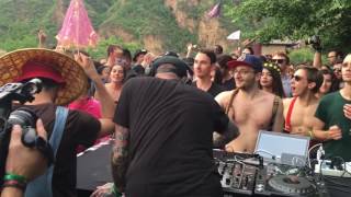 Thrasher live on the Great Wall of China Ying Yang Festival 2017