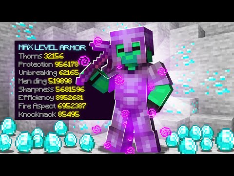 OVERPOWERED Max Level Enchantments in Minecraft! (Level 32767 Tools)