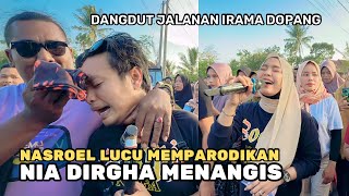Download lagu Lucu !! Nasroel Meniru Nia Dirgha Menangis Banting Mic Lagu Akhir Sebuah Cerita Irama Dopang mp3