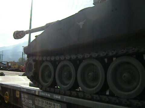 Bahntransport Artillierieabteilung