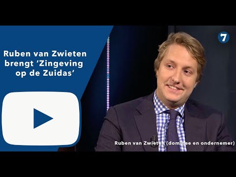 Ruben van Zwieten — Ruben van Zwieten (dominee en koopman) brengt zingeving op d