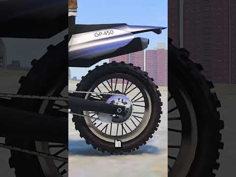 Can motorcycle chains move in all the GTA games? #gta #gtashorts #gta5