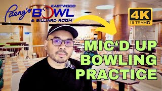 Mic'd up Bowling Practice Series | Struggled with 38 feet Oil Pattern #stormnation #pbabowling