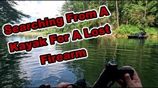 Underwater Search And Recovery From A Kayak