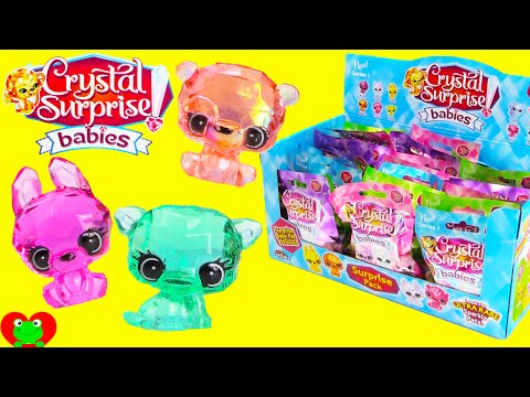 Crystal Surprise Babies Blind Bags Full Case Opening Toy Genie Surprises Video