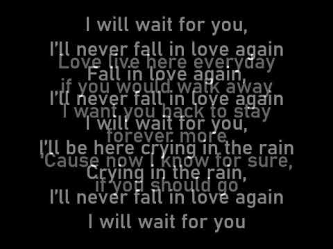 ESC 2009 - NF Denmark - Trine Jepsen - I'll never fall in love again (Karaoke Version)