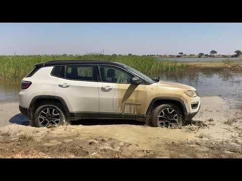 Jeep Compass offroading | trying slush challenge | Trailhawk | Part 1