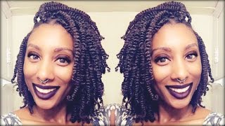 Natural Kinky Twists  Simple Technique