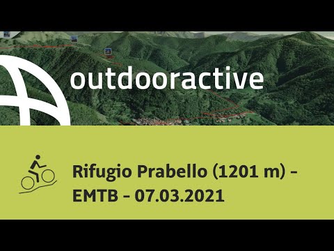 Mountain bike in Tessin: Rifugio Prabello (1201 m) - EMTB - 07.03.2021