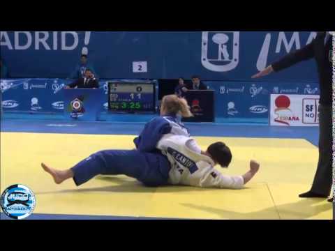 European Judo Open Men & Women Madrid 2014 Final -70kg CANTONI Giulia (ITA) - STAM Esther (GEO)
