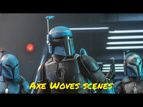 All Axe Woves scenes - The Mandalorian