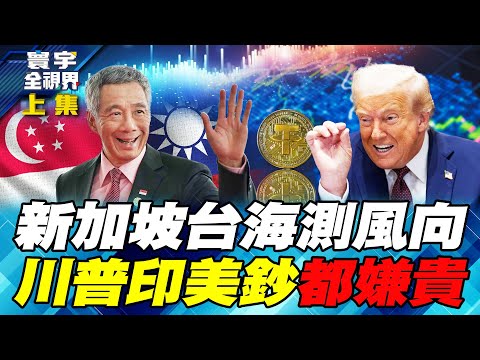 美中軍事博弈延燒麻六甲海峽！黃循財拿「星光部隊」測試習近平戰略定力 川普大計：強推穩定幣救美元 【#寰宇全視界】20260125-上集 何戎 介文汲 莊伯仲 王安亞