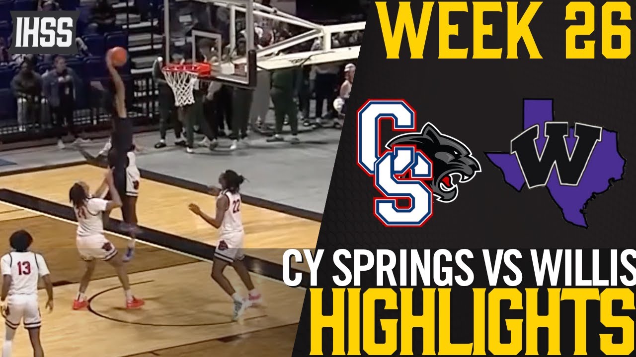 High School Basketball Highlights: Willis vs. Cy Springs