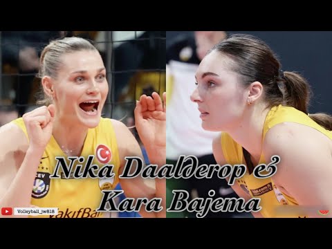 Nika Daalderop & Kara Bajema │ Vakifbank Istanbul vs SC Potsdam | CEV Champion League 2022/23