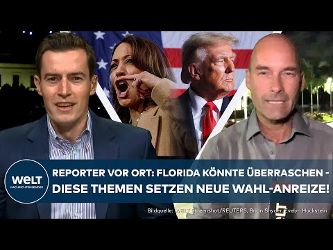 Video Thumbnail: COUNTDOWN US-WAHL: Noch zwei Tage! Diese Themen setzen neue Wahl-Anreize! Florida wird überraschen