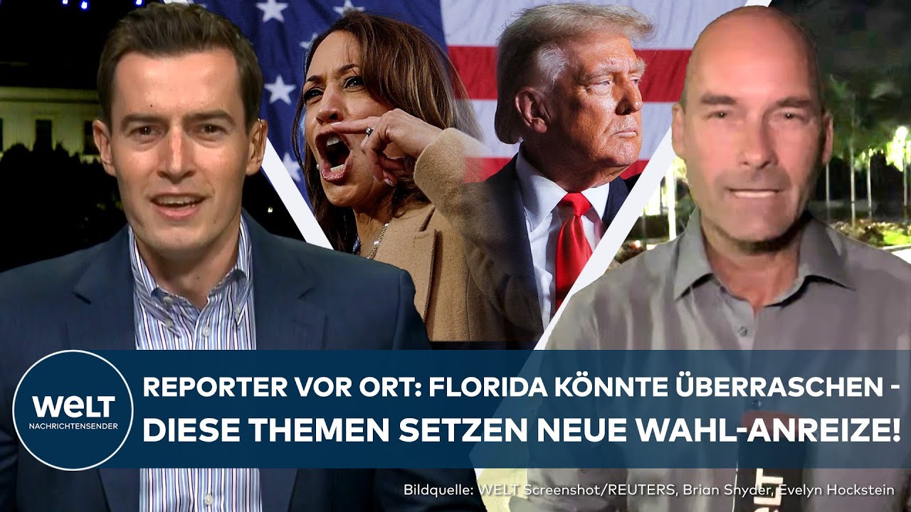 COUNTDOWN US-WAHL: Noch zwei Tage! Diese Themen setzen neue Wahl-Anreize! Florida wird überraschen