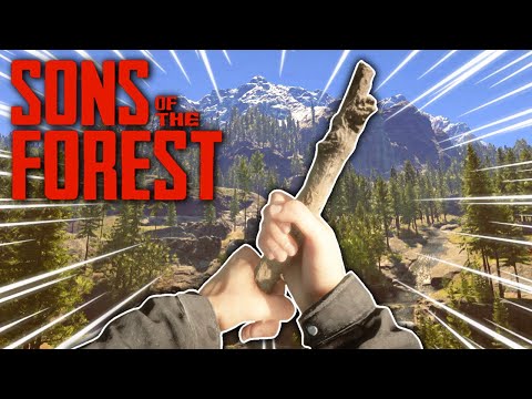 I Beat Sons of the Forest in 10 Minutes with a Single Stick