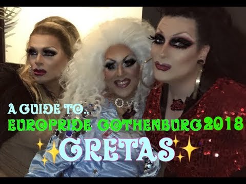 EUROPRIDE GÖTEBORG GAYGUIDE 2018 DRAGSHOW
