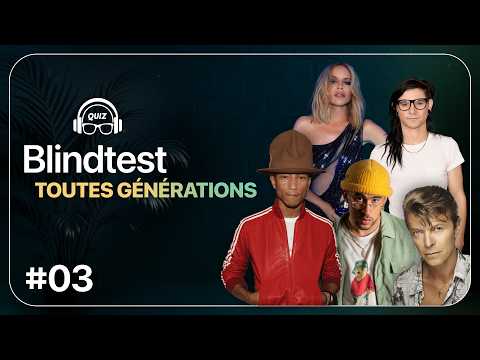 BLIND TEST ALL GENERATIONS #3 - 50 EXCERPTS (From the 70s to today, all styles)
