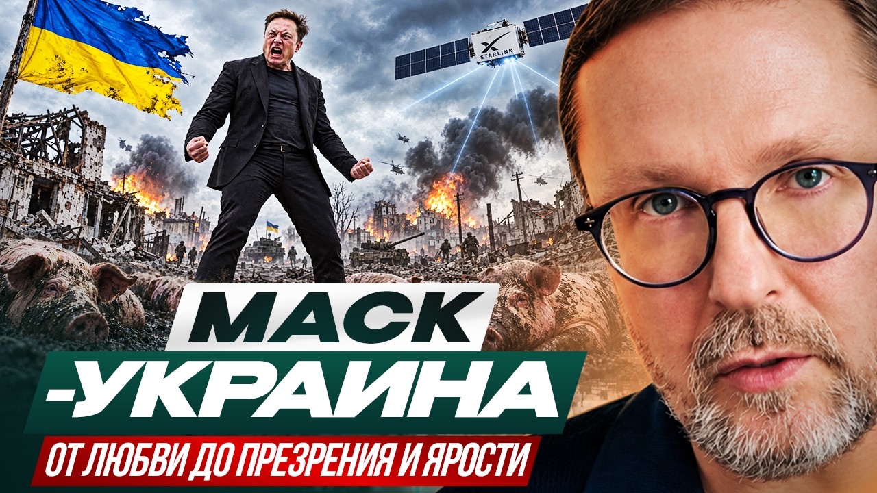 Маск-Украина. От любви до презрения и ярости