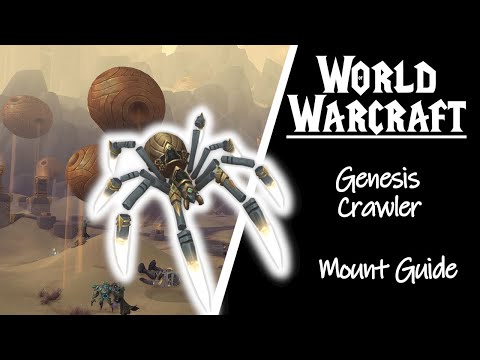How to get the Genesis Crawler mount guide - shadowlands mount guides