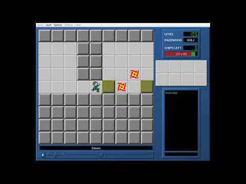 CCLP3 level 105 solution - 205 seconds