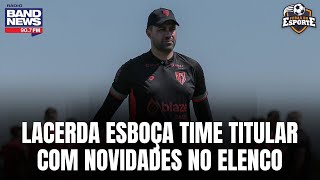 Na busca de encostar nos líderes, Atlético-GO tem time definido para o duelo diante do Goiatuba