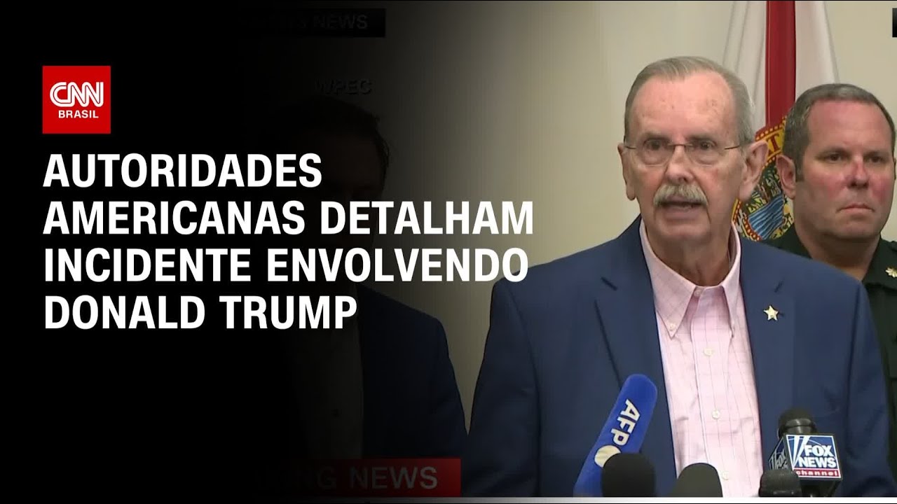 Autoridades americanas detalham incidente envolvendo Donald Trump | Agora CNN