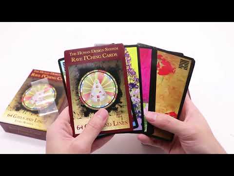 Human Design System Rave I'ching IHDS Cards Deck Printing