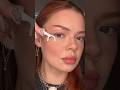 easy Halloween makeup idea 🕸️
