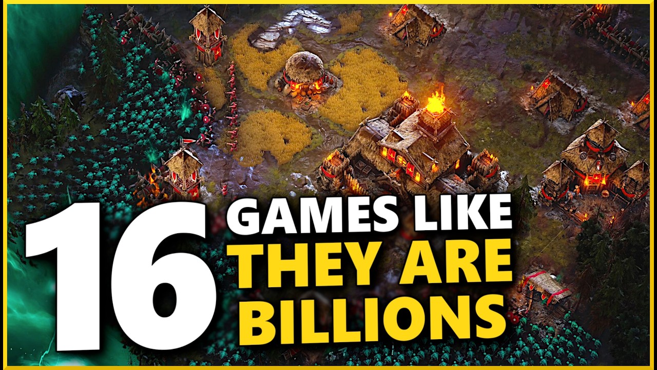 16 Best Modern RTS games like They are Billions! Base Defense Strategy games for PC in 2026