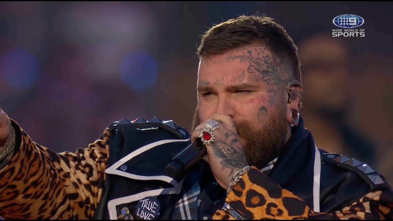 Teddy Swims - NRL Grand Final 